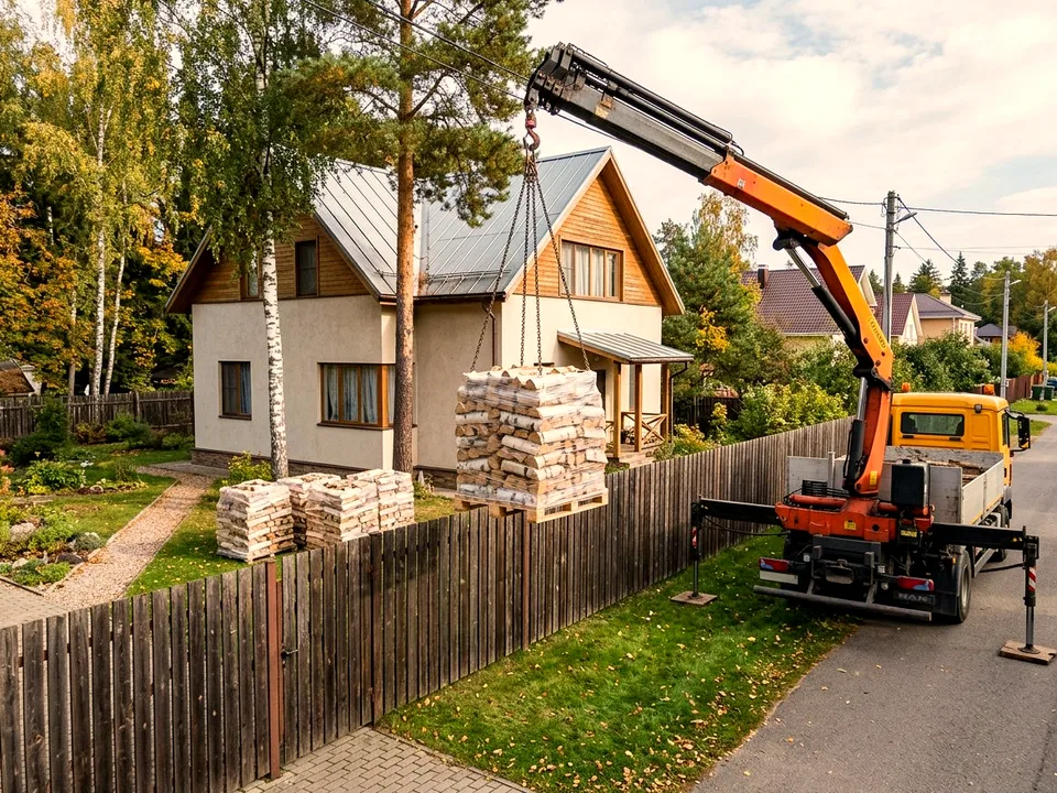 Круговая поленница holzhausen, Белоозерский, проспект Дровяная, 43